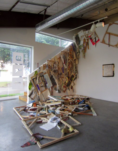 Devon Britt-Darby, 'New Bedford (Vanload of Art),' 2013 Destroyed paintings (all surviving, unsold works 2000-2009; selected works 2010-2013) 