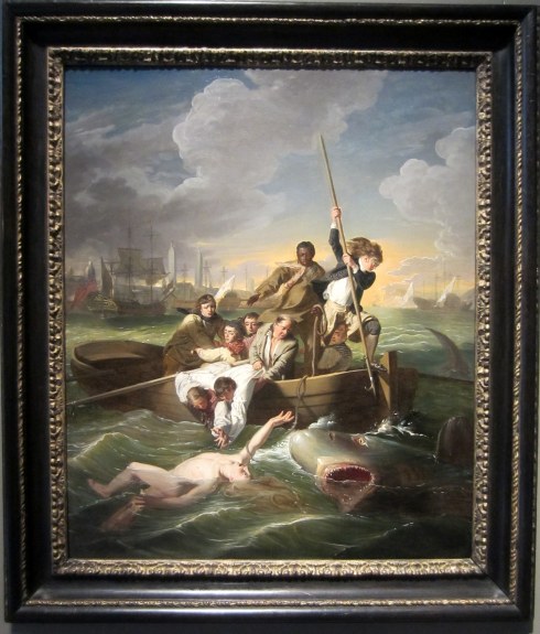 John Singleton Copley, Watson and the Shark, 1777. Detroit Institute of Arts